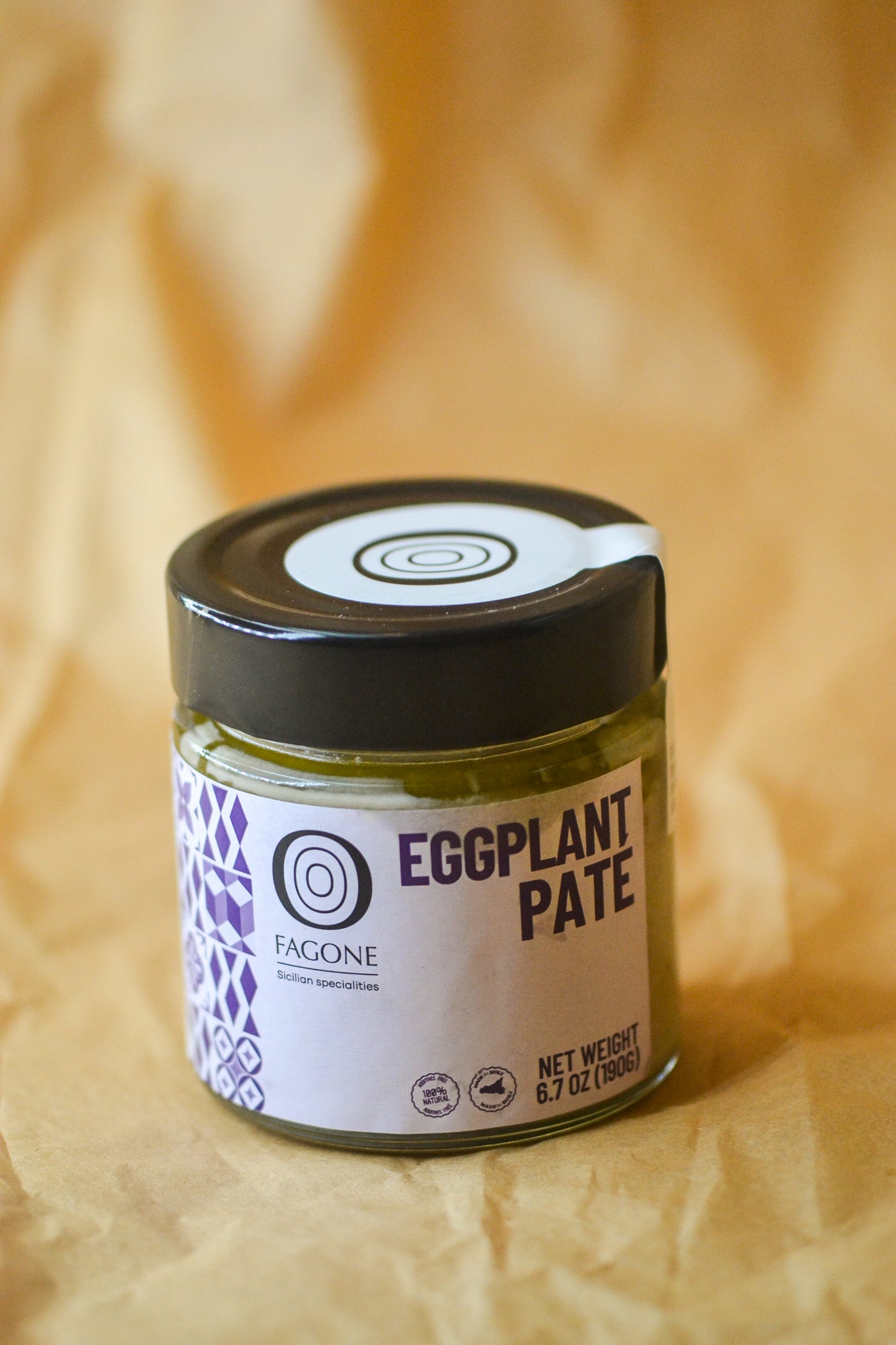 Fagone Eggplant Pate 6.7 oz.