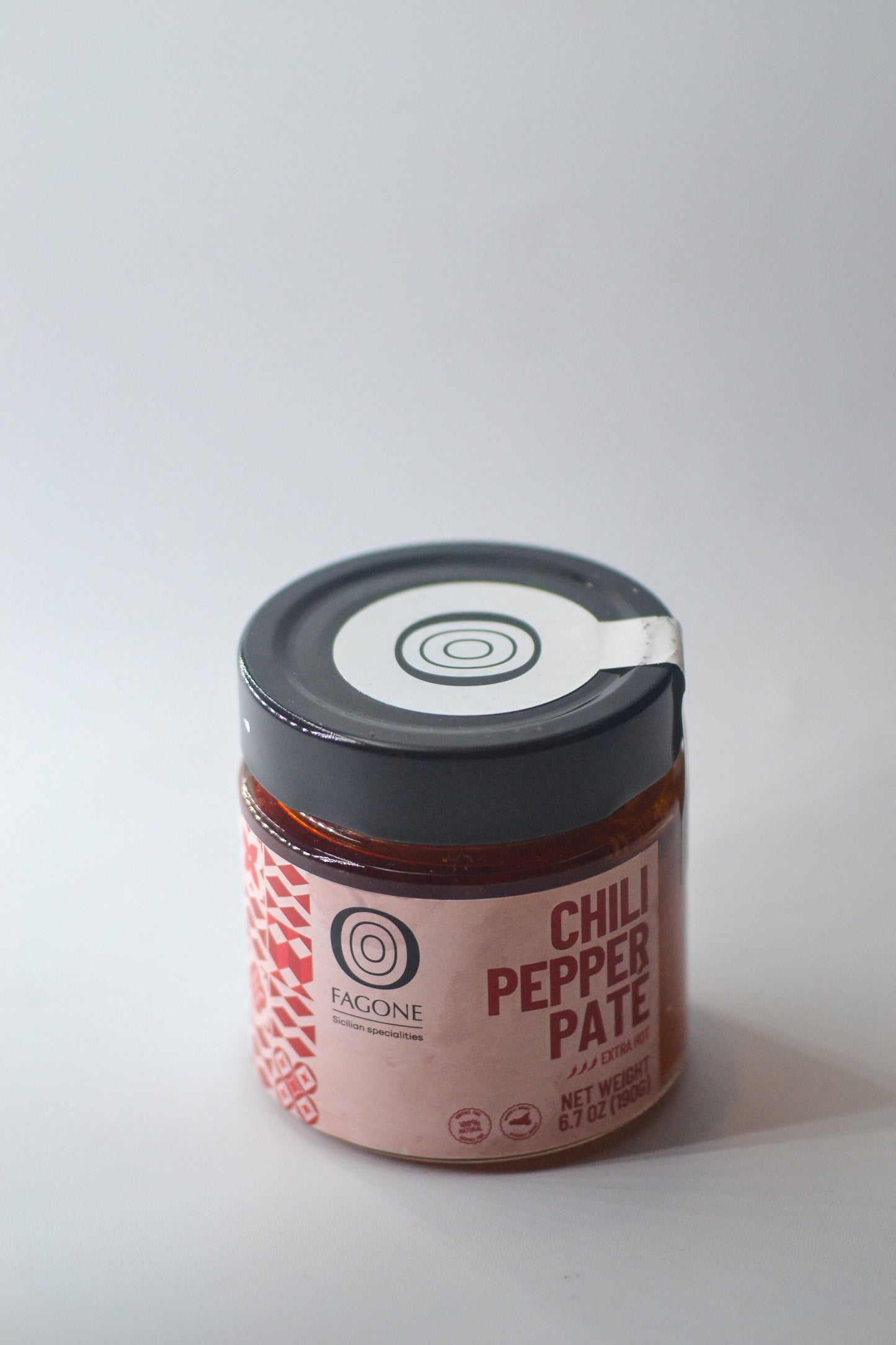 Fagone Chili Pepper Pate Extra Hot 6.7 oz.