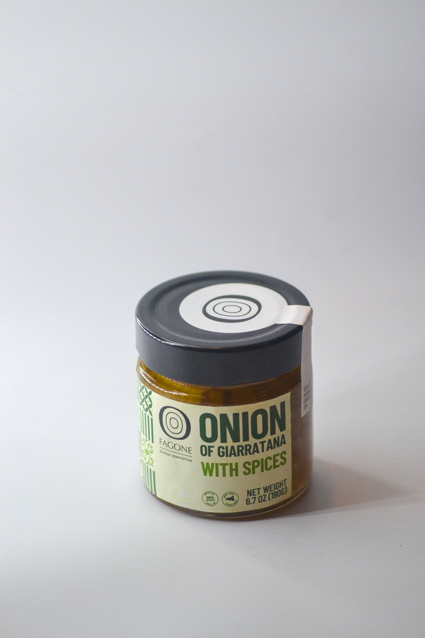 Fagone Onion of Giarratana with Spices Preserve