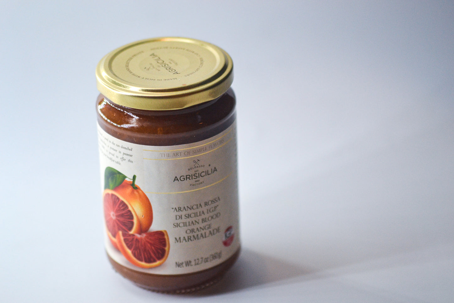 Agrisicilia Arancia Rossa Di Sicilia I.G.P. Blood Orange Marmalade 12.7 oz.