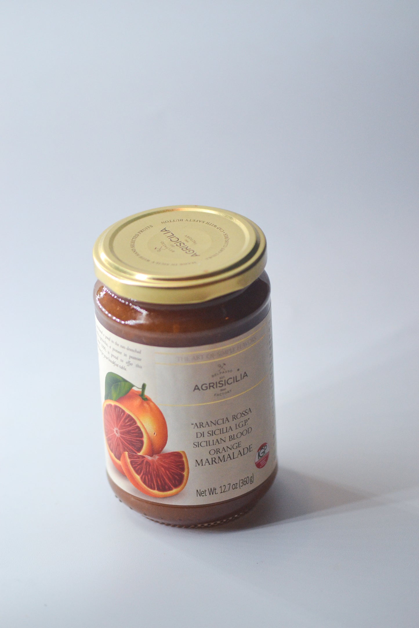 Agrisicilia Arancia Rossa Di Sicilia I.G.P. Blood Orange Marmalade 12.7 oz.