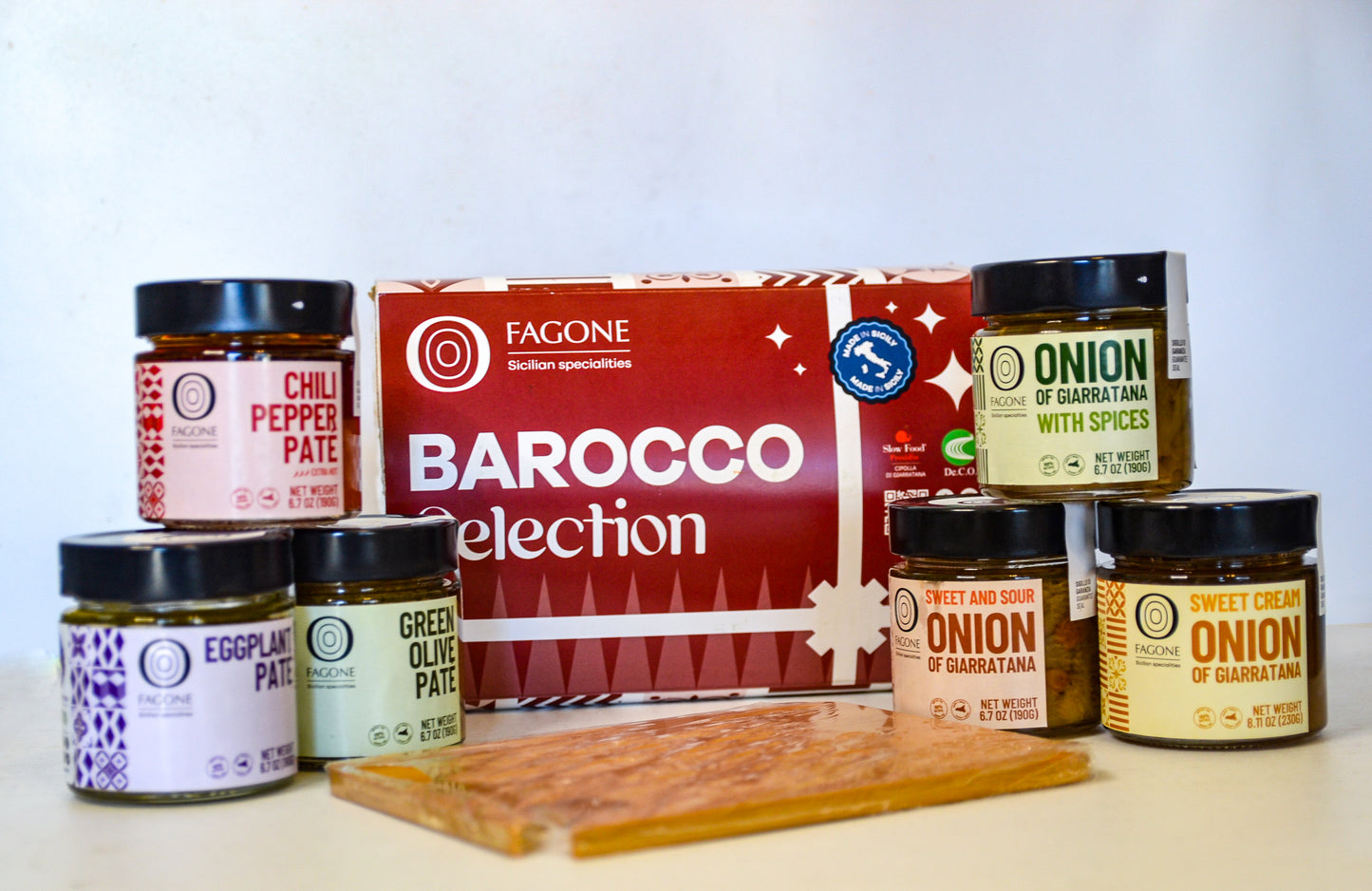 Fagone Sicilian Specialties Barocco Selection 7 Piece Gift Box