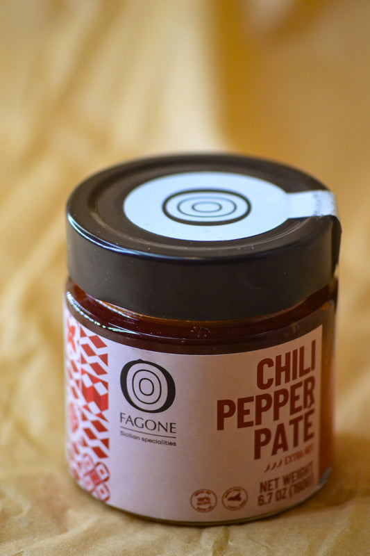 Fagone Chili Pepper Pate Extra Hot 6.7 oz.