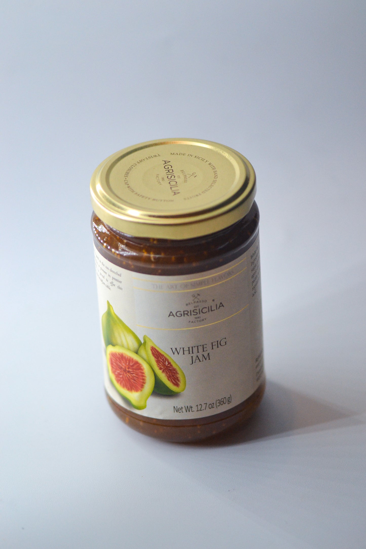 Agrisicilia White Fig Jam 12.7 oz.