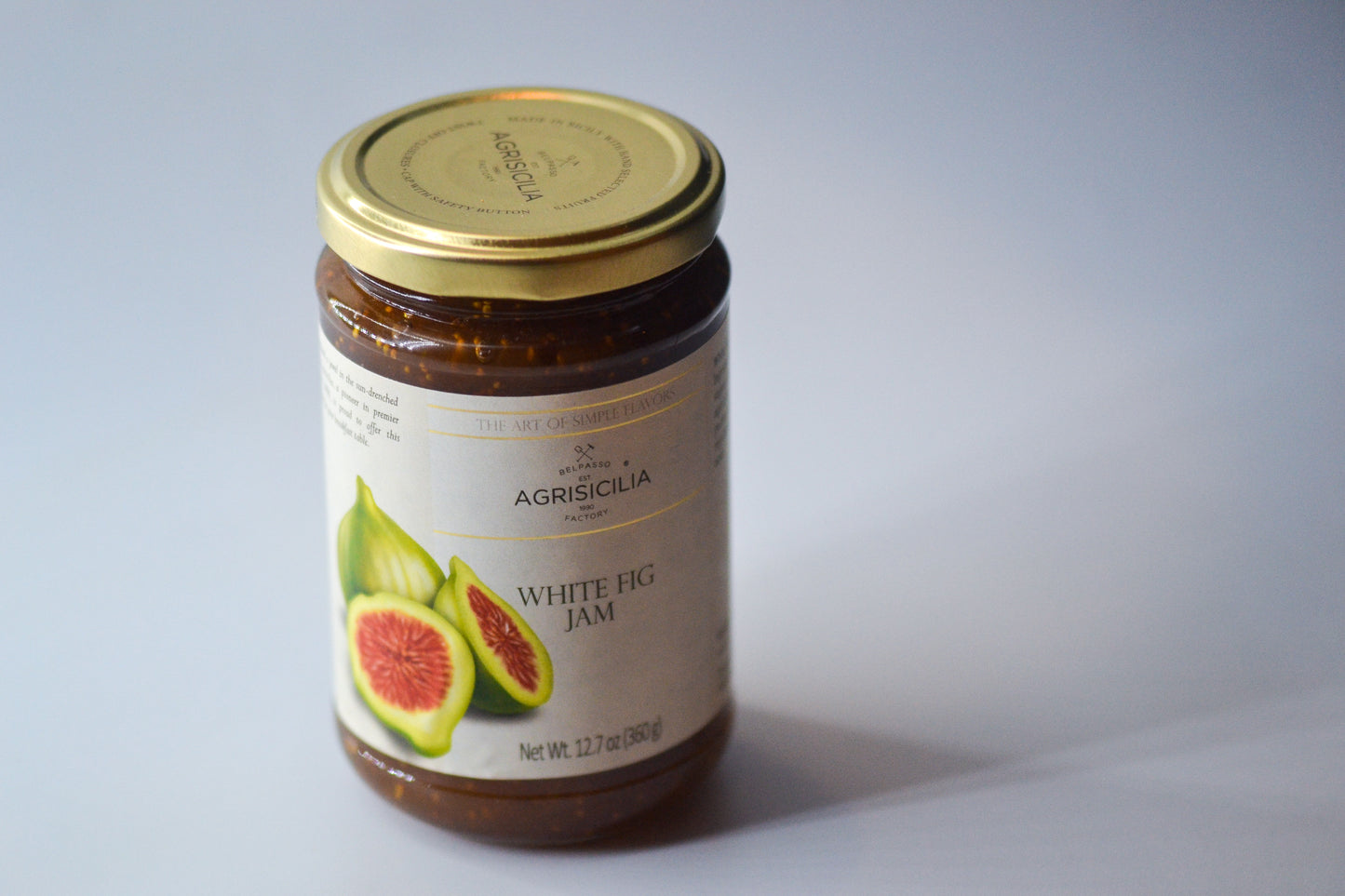 Agrisicilia White Fig Jam 12.7 oz.