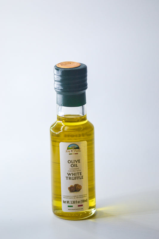King of Truffles White Truffle Flavored Olive Oil Condiment 3.8 oz.