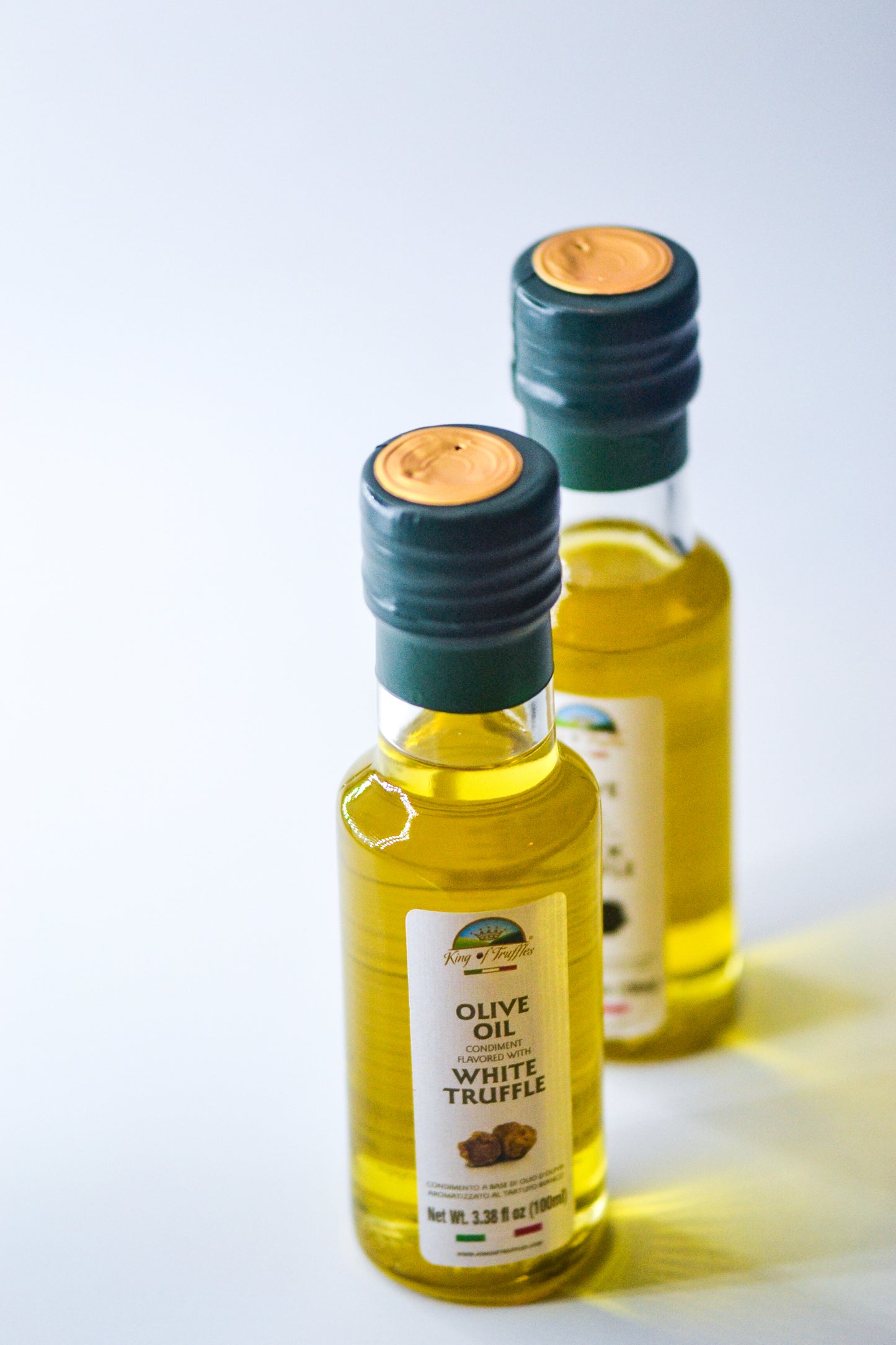 King of Truffles White Truffle Flavored Olive Oil Condiment 3.8 oz.