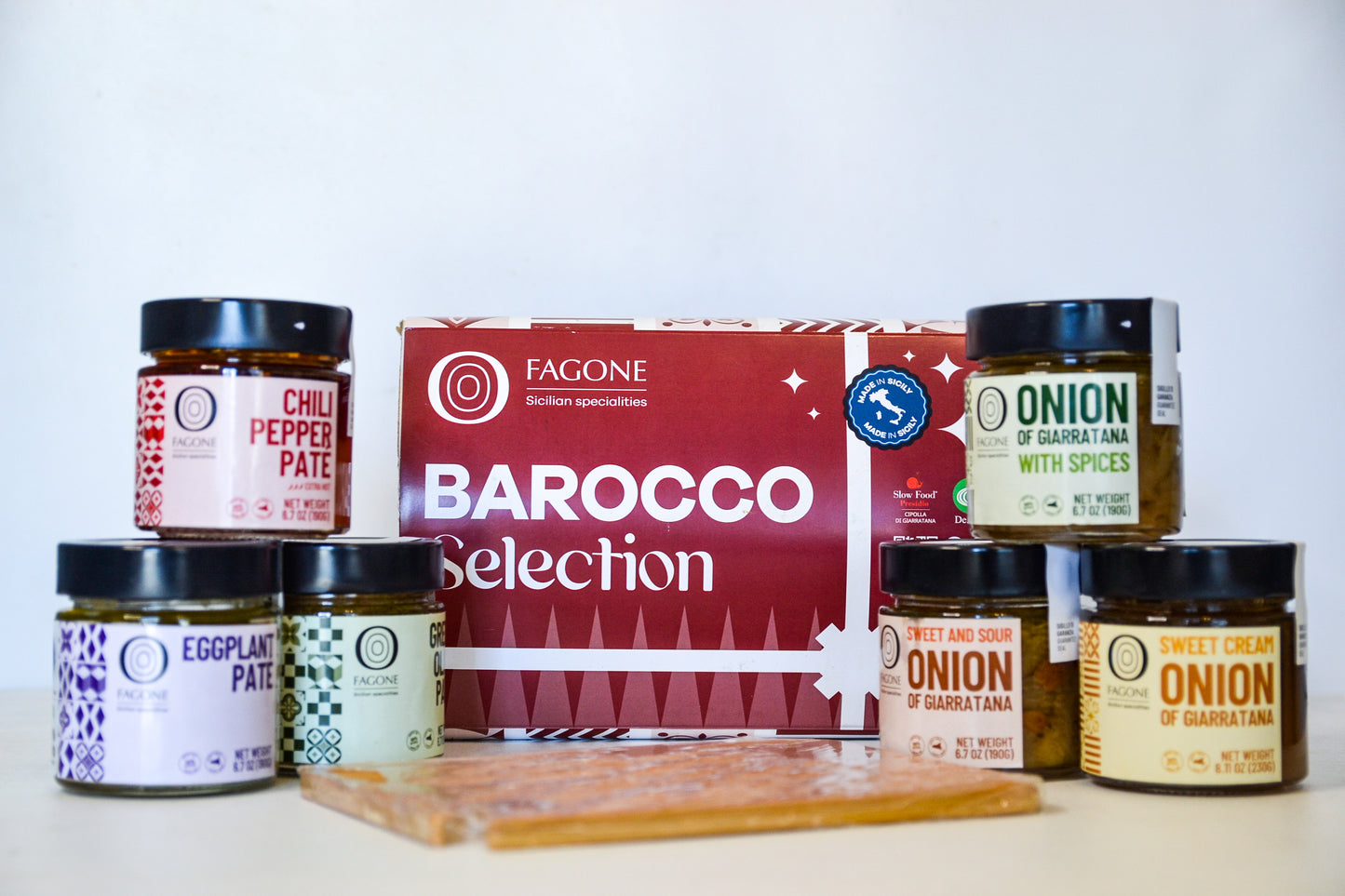 Fagone Sicilian Specialties Barocco Selection 7 Piece Gift Box